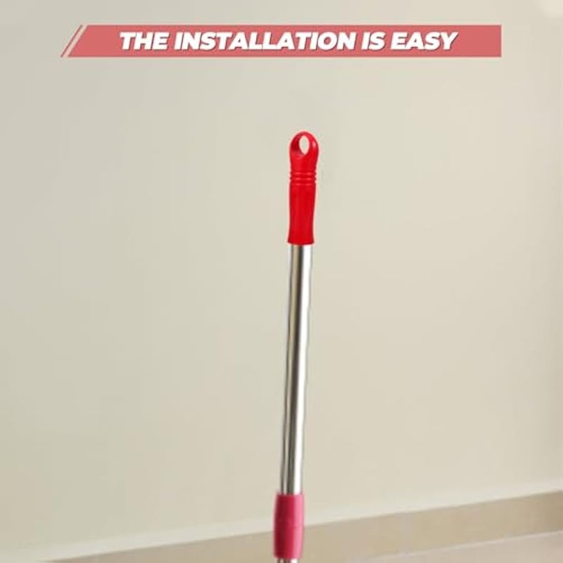 اغطية طرفية لمقبض المكنسة مقاس 25 ملم/1 انش من توبرفن، 4 قطع من اغطية عصا تجفيف الملابس، رؤوس مقبض بديلة لممسحة الغبار - Image 5